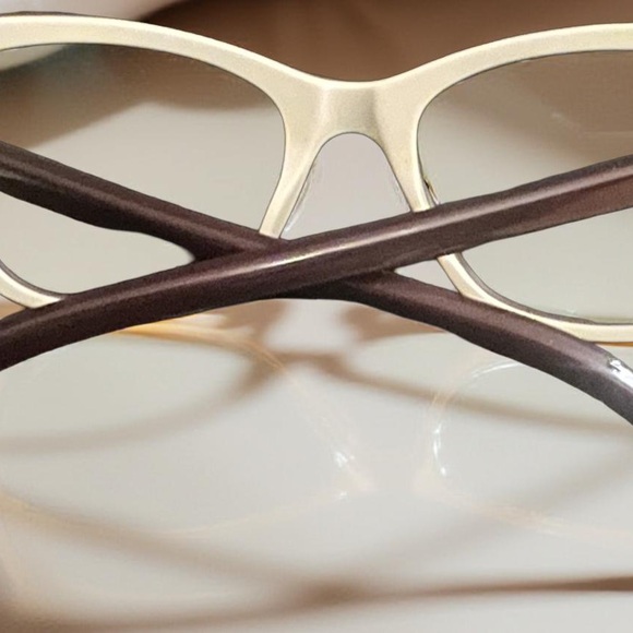 Fendi FF0256 Acetate Eyeglasses Burgundy Ivory 52-18-140 New Authentic - Picture 6 of 14